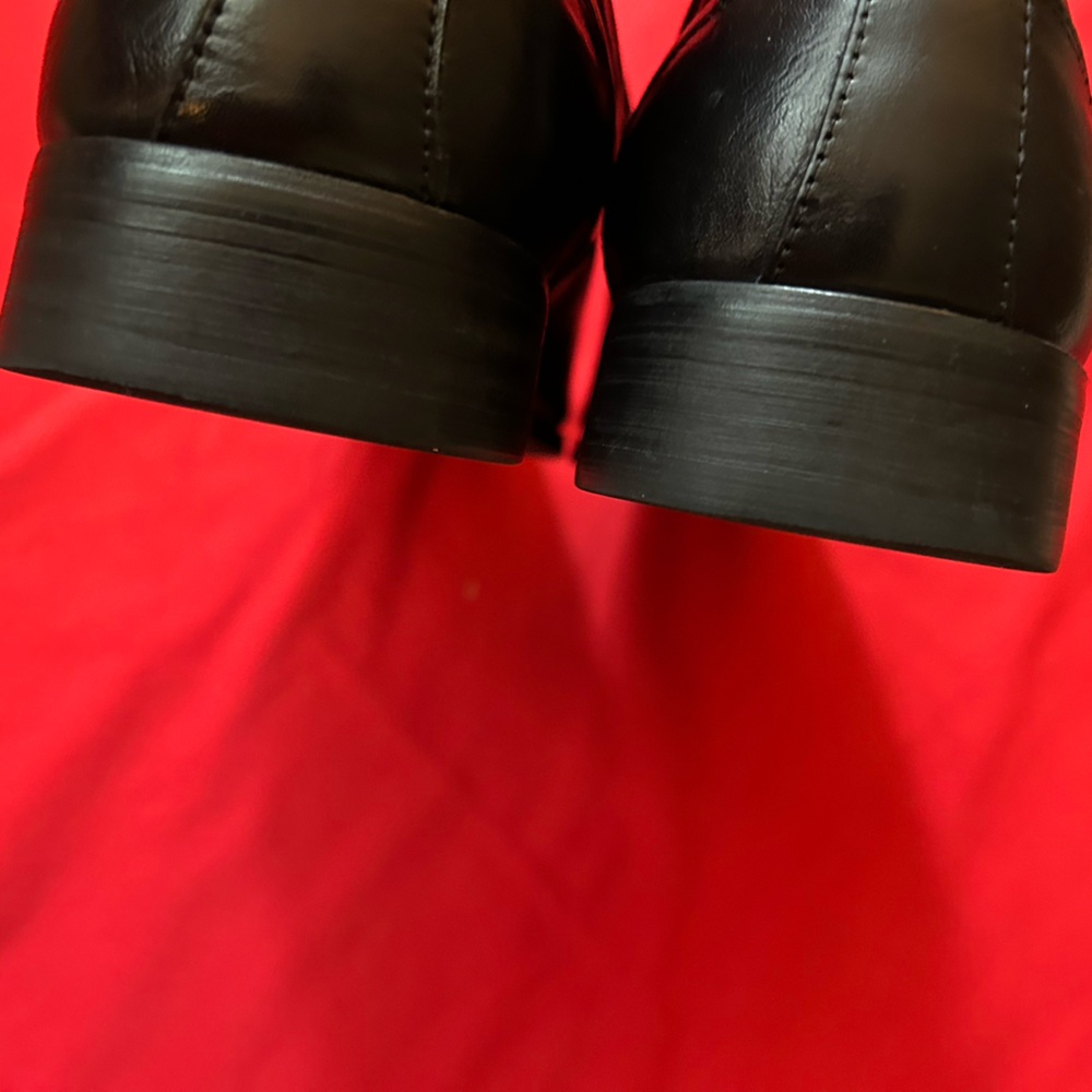 Kenneth Cole Black Leather Loafers (10) - Picture 7 of 9